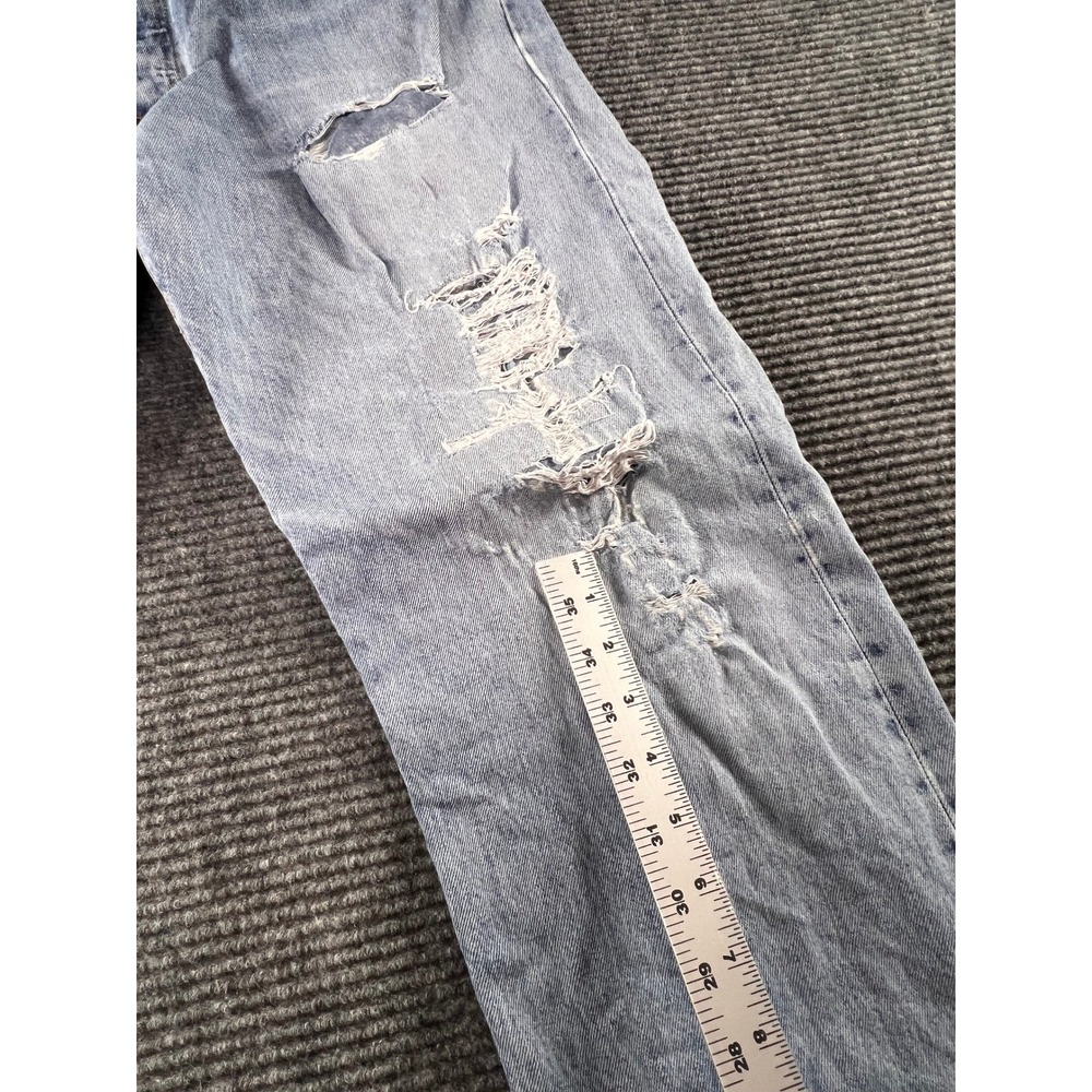 Levi's 501 XX Jeans Mens38x34 Light Wash Distressed Button Fly - Picture 15 of 16